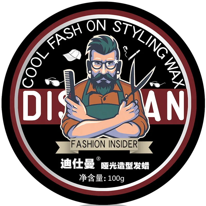 Помада для мужчин воск волос сильный стиль пушистый гель укладки крем быстрого