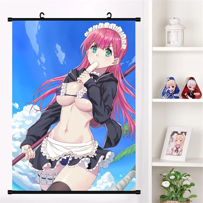 Аниме Bokutachi wa Benkyou ga Dekinai Furuhashi Fumino настенный свиток плакат Настенные подвесные фрески плакат коллекция домашнего декора - Цвет: T
