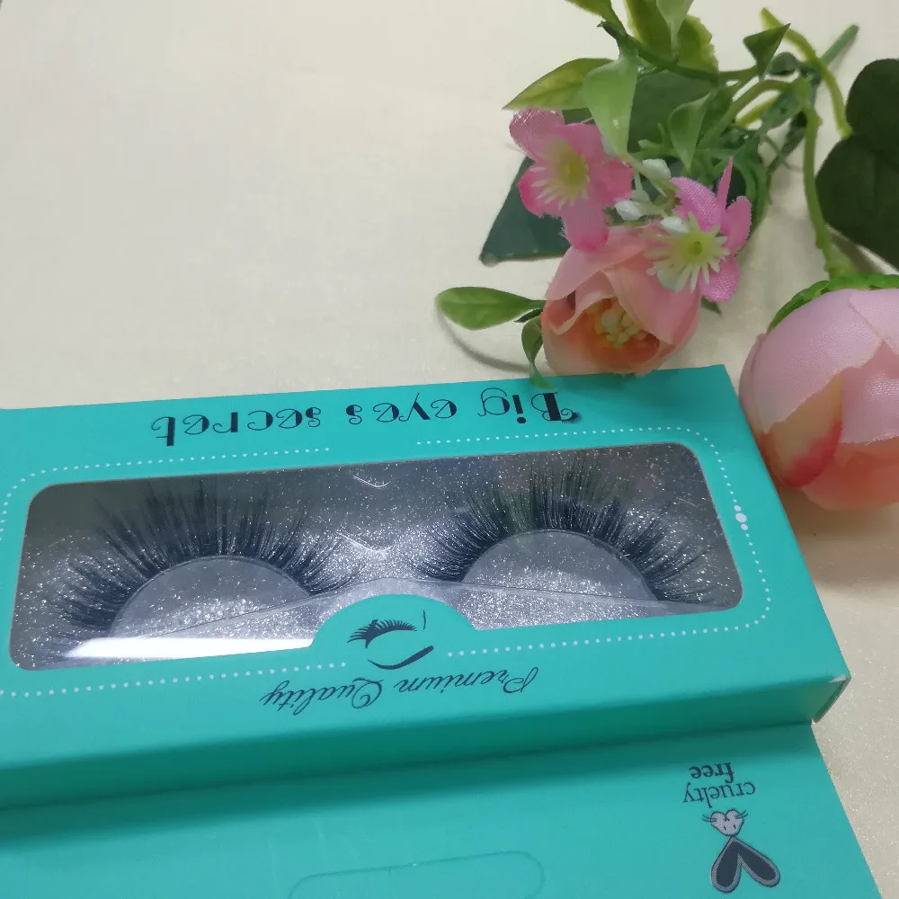 Высококачественные норковые ресницы Big eye's secret модель 100% 3D ручной работы для