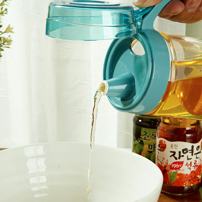 ORZ стеклянная бутылка для приготовления оливкового масла Герметичная Бутылка