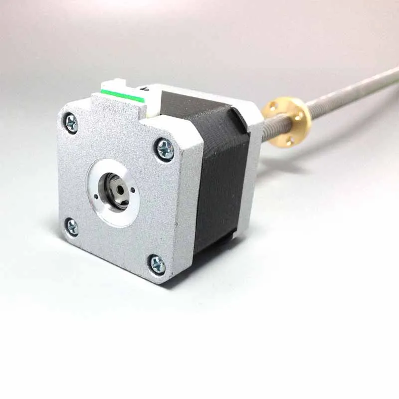 Name17 1A 12V непленочный линейный 42 мм шаговый двигатель винтовой стержень для 3D