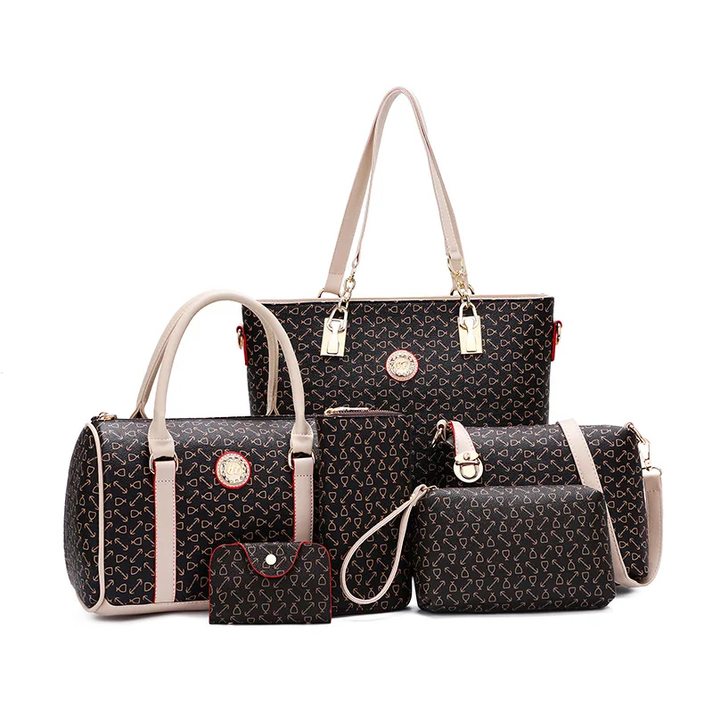 6 шт. сумки для подгузников набор дизайнерская сумка тоут милая кормящих матерей