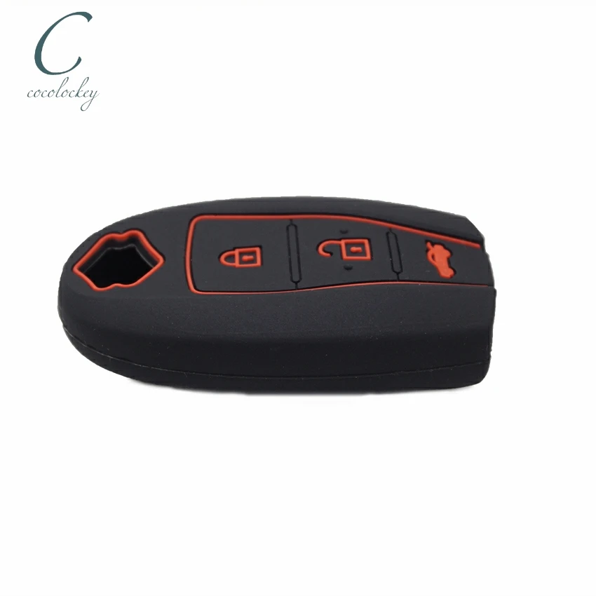 Cocolockey Чехол для автомобильного ключа брелок оболочка suzuki swift 3 кнопки смарт-ключ