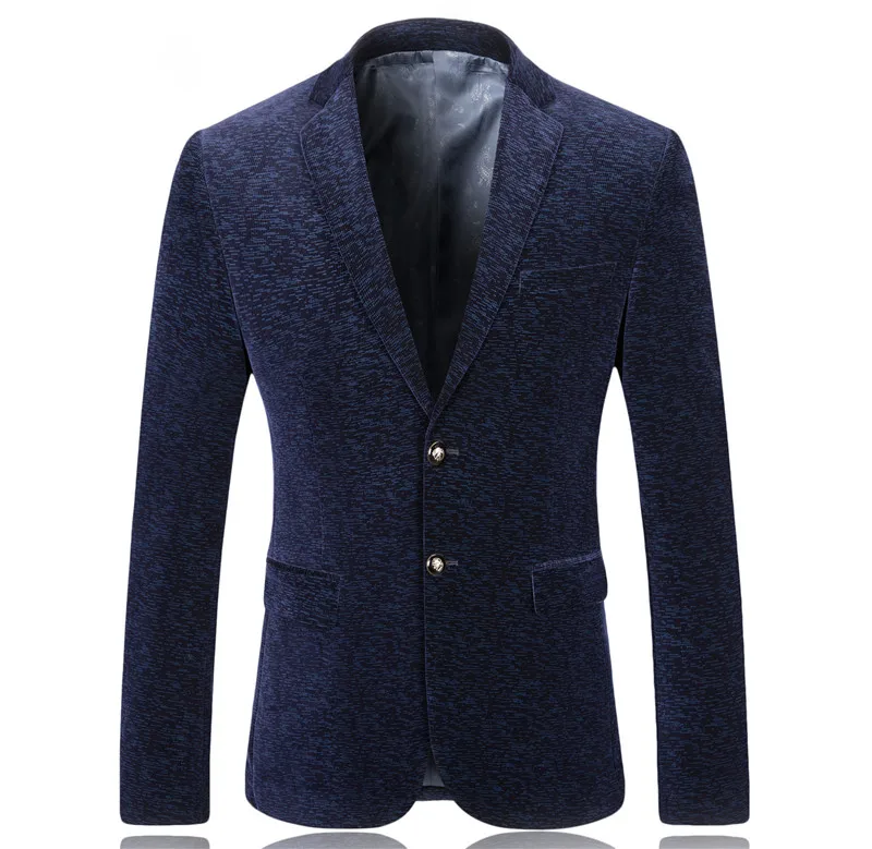 Повседневный костюм для мужчин вельветовый винный красный темно-синий