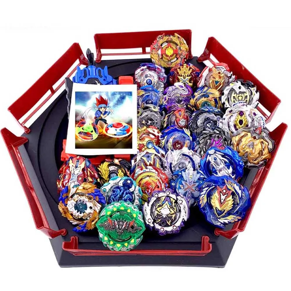 Набор волчков Beyblade лаунчер для арены бейблэйд металлический волчок с Богом
