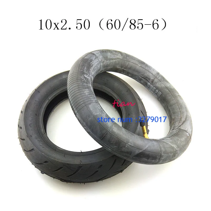 Super quality CST CHANGYAN 10X2.5 10x2.50 10 inch tire tube inner tube wheel for electric scooter Balancing Hoverboard all like