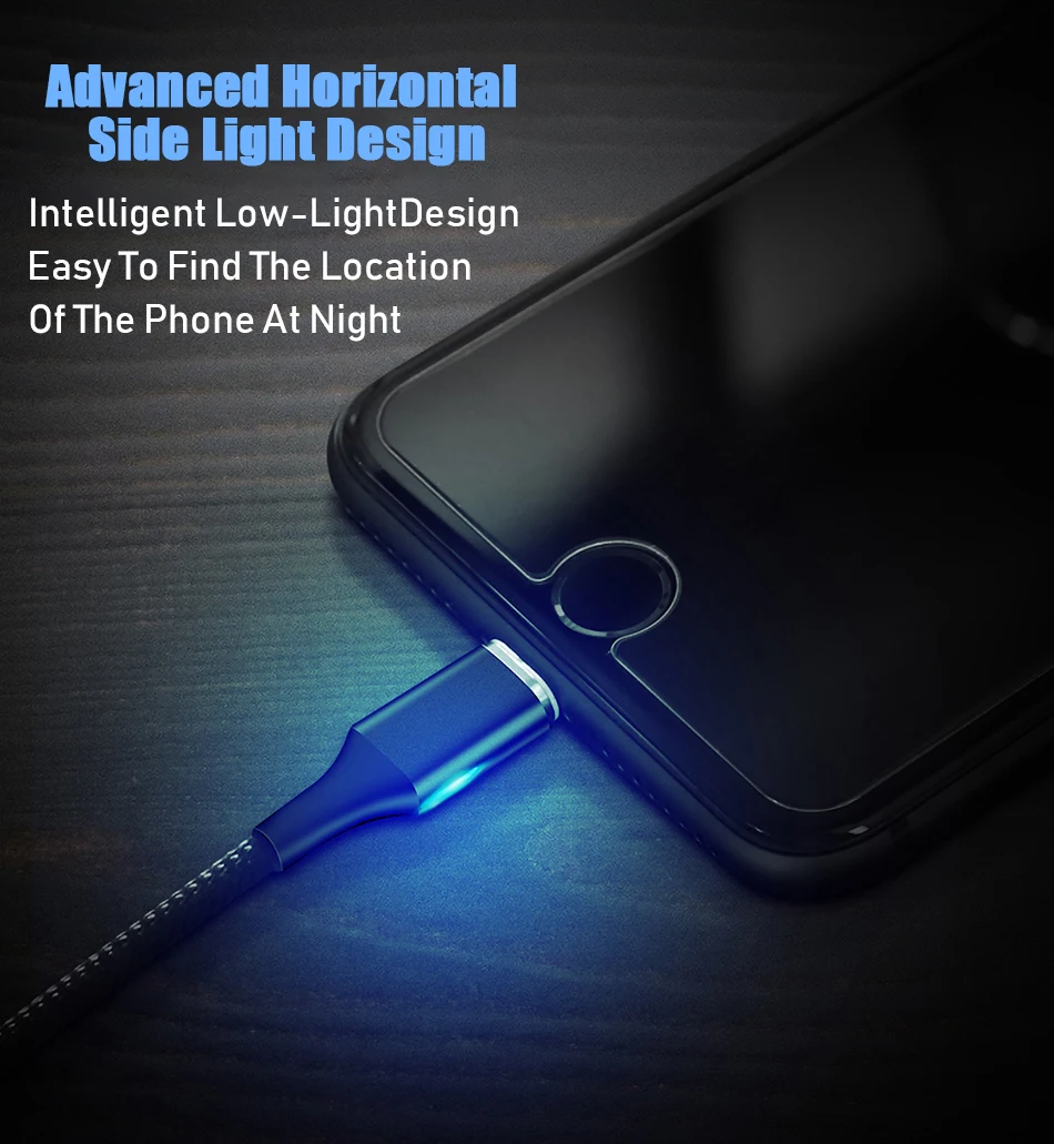 Магнитный Micro USB кабель 3A Быстрая зарядка данных Microusb зарядное устройство Шнур для iphone 7 8 X type C кабель для huawei Xiaomi samsung S10