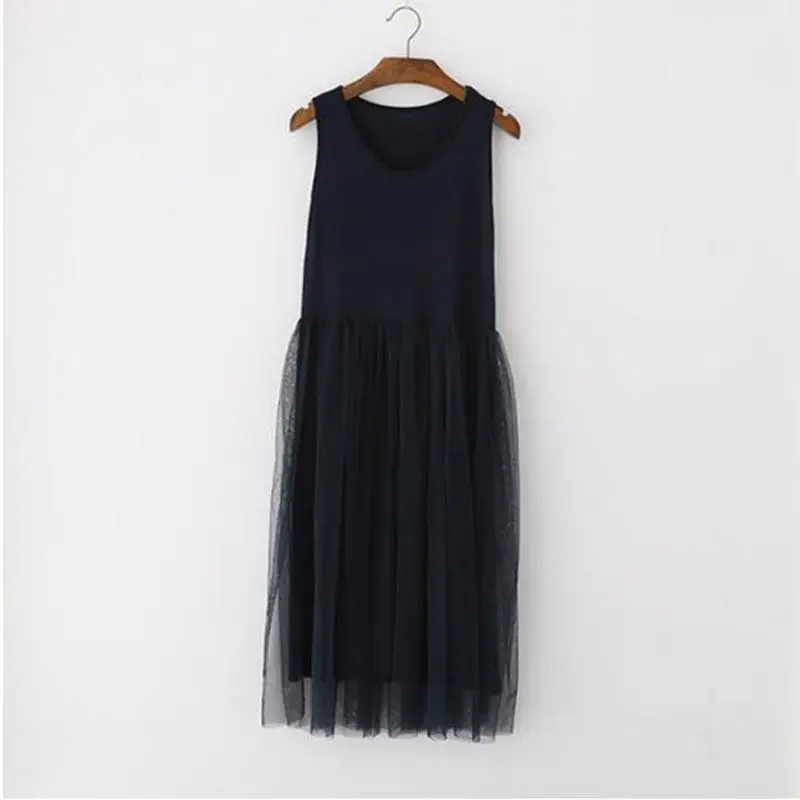 Женское Сетчатое платье на бретелях спагетти базовое кружевное чехол в стиле