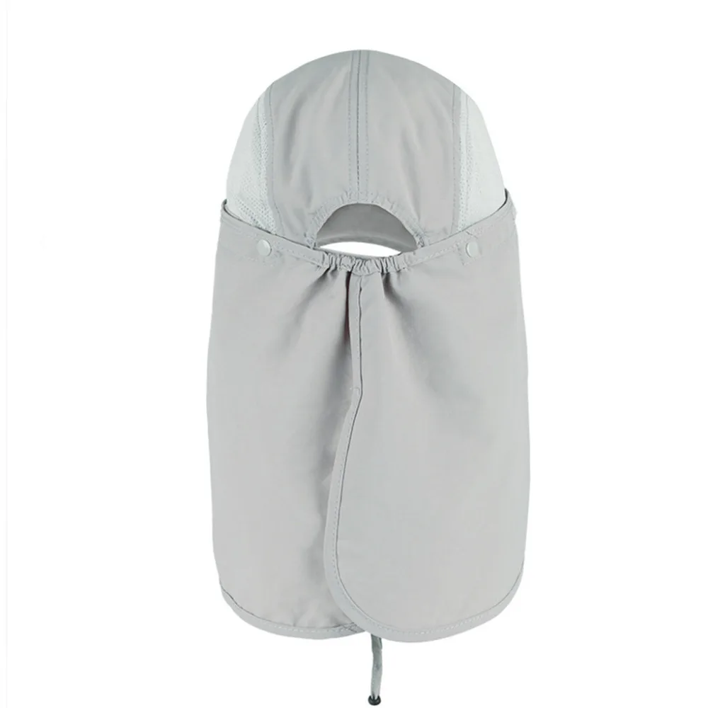 Женская и Мужская Уличная Солнцезащитная шляпа с защитой от УФ лучей для рыбалки