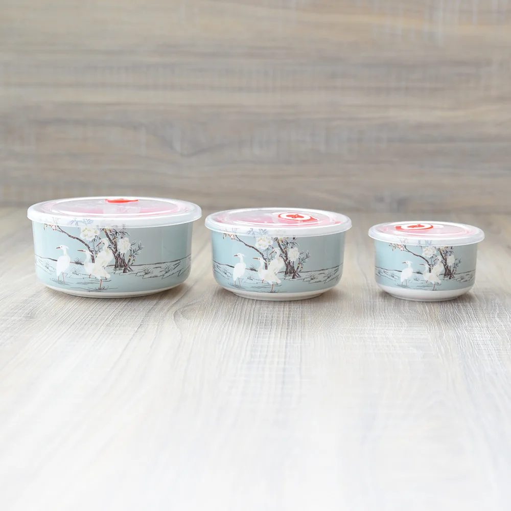 Бутик Европейский ручная роспись белый кран керамика костяного фарфора чаша