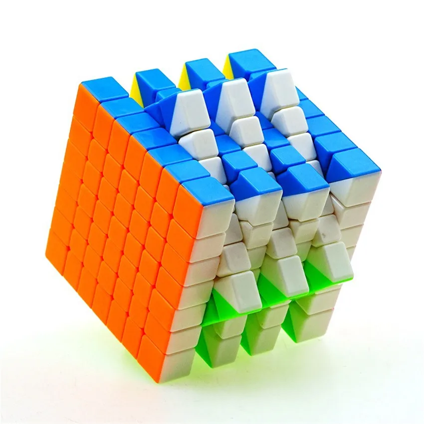 YongJun YJ YuFu 7x7x7 волшебный куб без наклеек профессиональная скоростная гладкая головоломка твист куб для детей развивающие игрушки подарок
