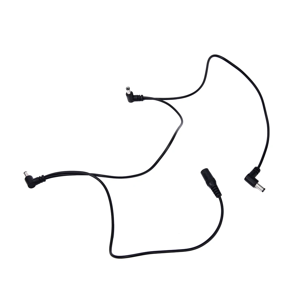 

3 Ways Daisy Chain Multi-interface 1 To 3 Cable Cord Copper Wire For Guitar Effects Power Supply Adapter