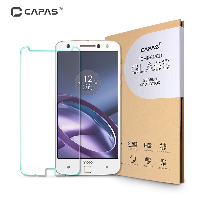 Оригинальные capas для Motorola Moto Z/Z Play закаленное стекло Z Droid защита экрана 9H Защита от