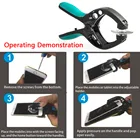 1 шт., держатель для экрана iPhone, iPad, Samsung