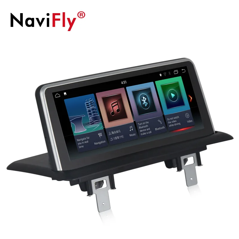 NaviFly Android9.0 IPS экран 6 ядерный процессор 2G RAM + 32G ROM Автомобильный gps мультимедийный