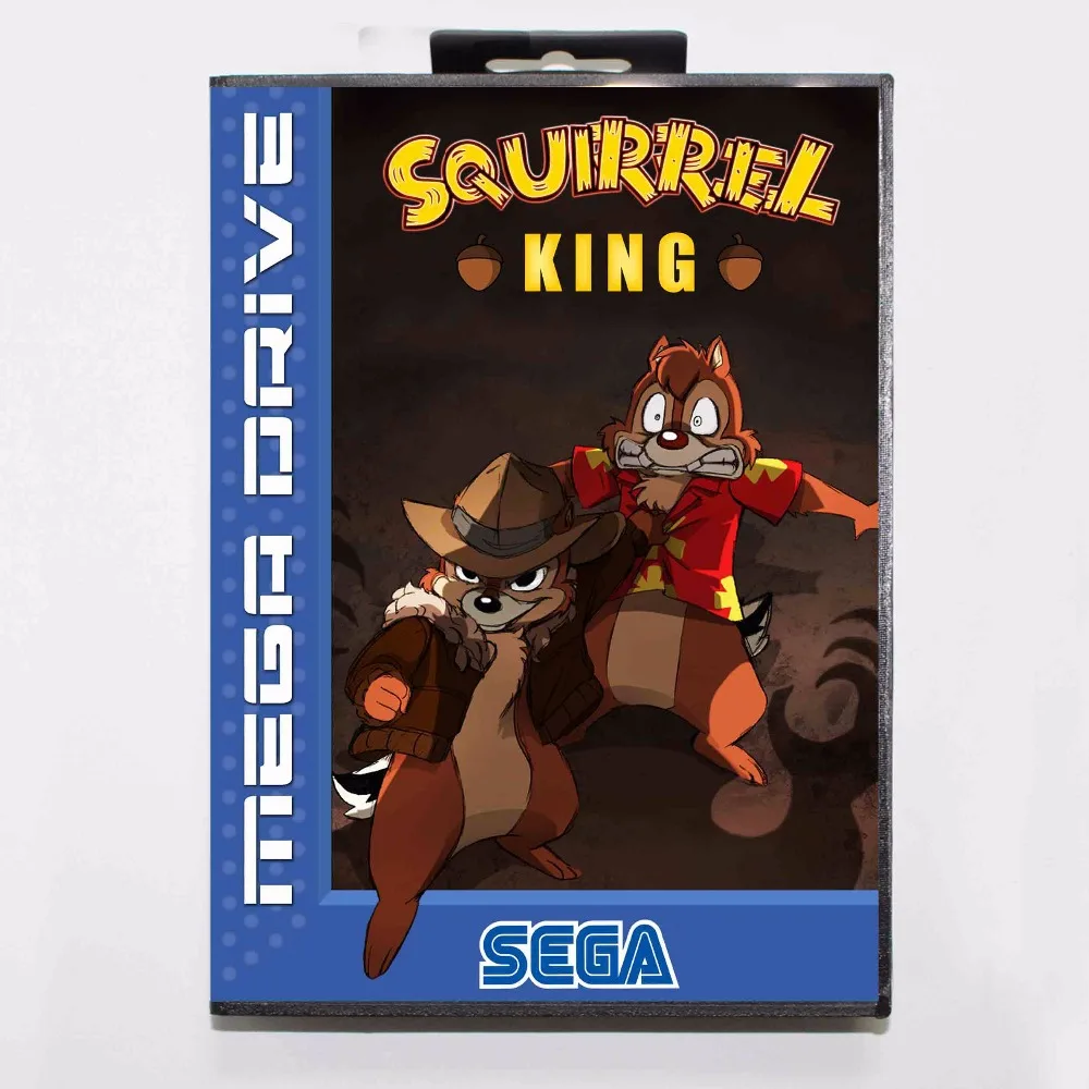 Игра игра Squirrel King 16 бит MD с розничной коробкой для Sega Mega Drive/ Genesis|16 bit|md game16 bit md |