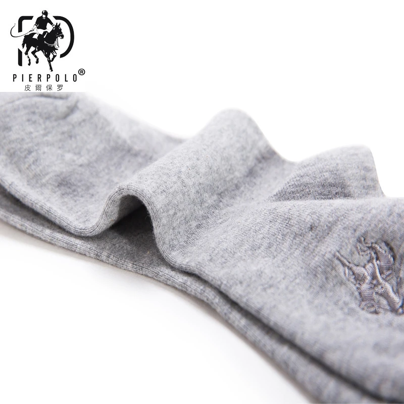 2018 Высокое качество Мода 5 пар/лот бренд PIER POLO Casua хлопковые носки Бизнес Вышивка