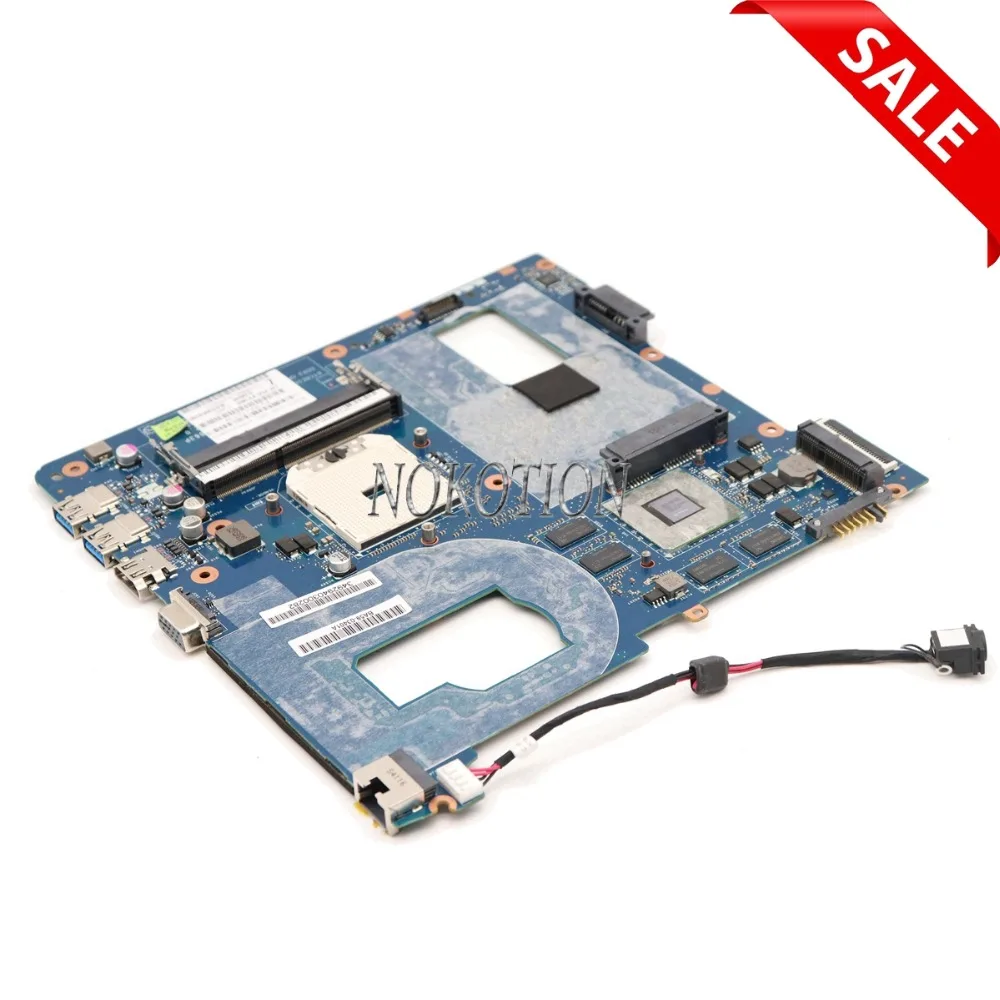 Материнская плата для ноутбука Samsung NP355 NP355C4C NP355V5C QMLE4 LA-8863P BA59-03567A HD7600 1 ГБ разъем FS1