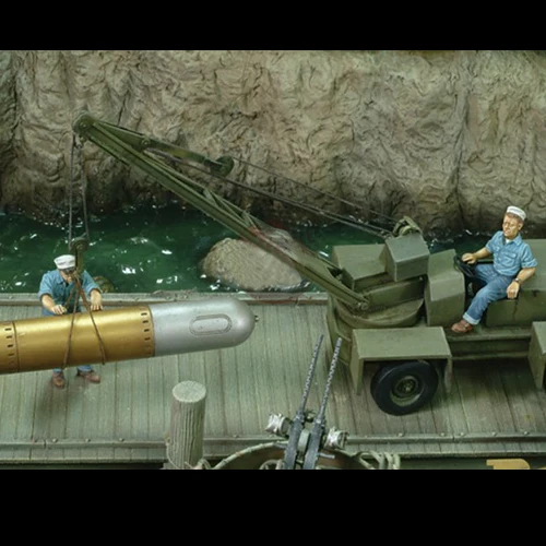 1/35 США моряки Второй мировой войны только солдаты набор из смолы GK Военная