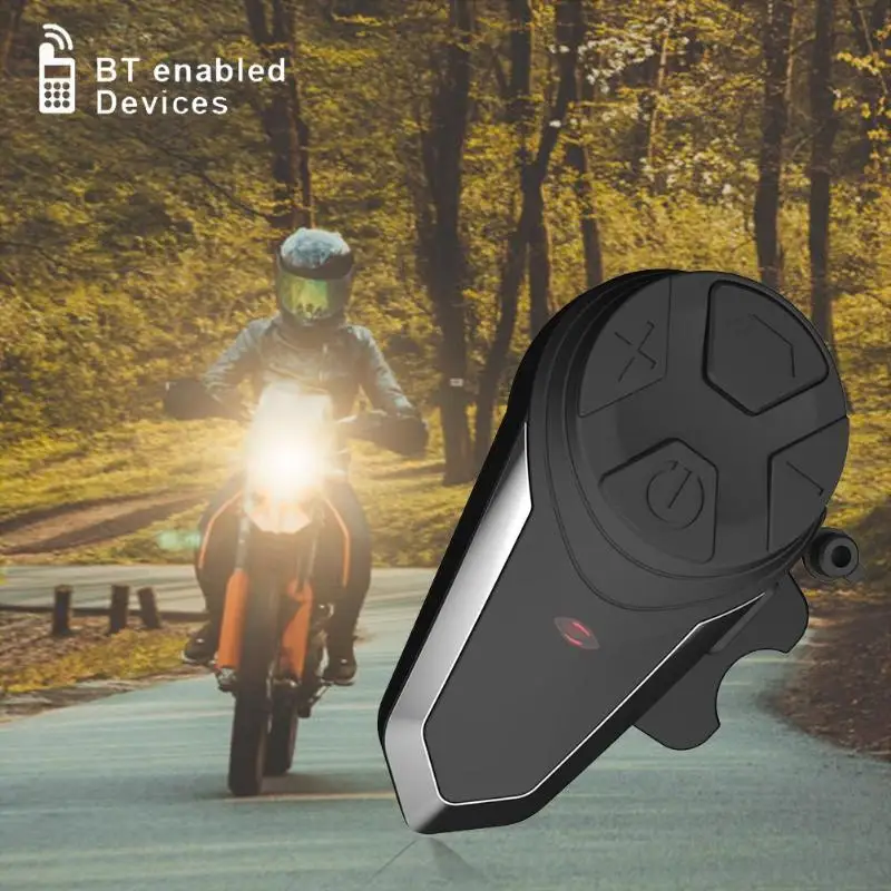 Bluetooth гарнитура VODOOL S3 для мотоциклетного шлема дальность 1000 м|Наушники шлемов| |
