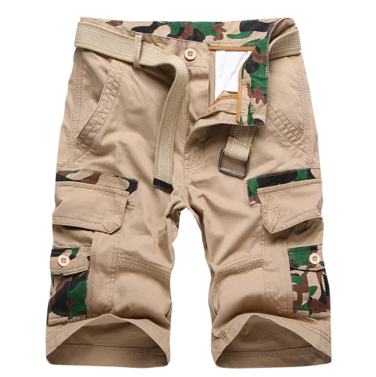 

Men's Casual Loose Shorts Summer Men's Cotton Camouflage Shorts Mens Beach Shorts Cotton Casual Male Shorts homme