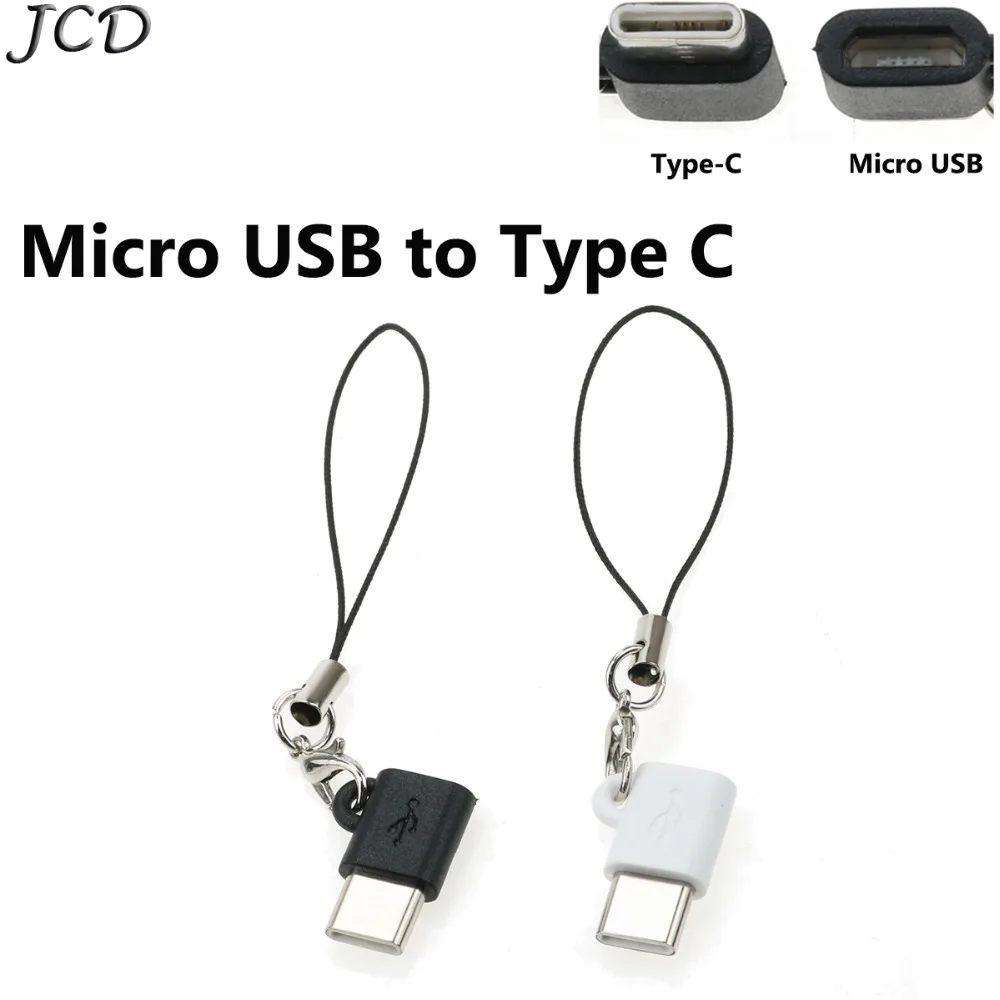 JCD 2 5 шт./лот USB 3 1 Type C кабель переходник папа Micro разъемом типа мама