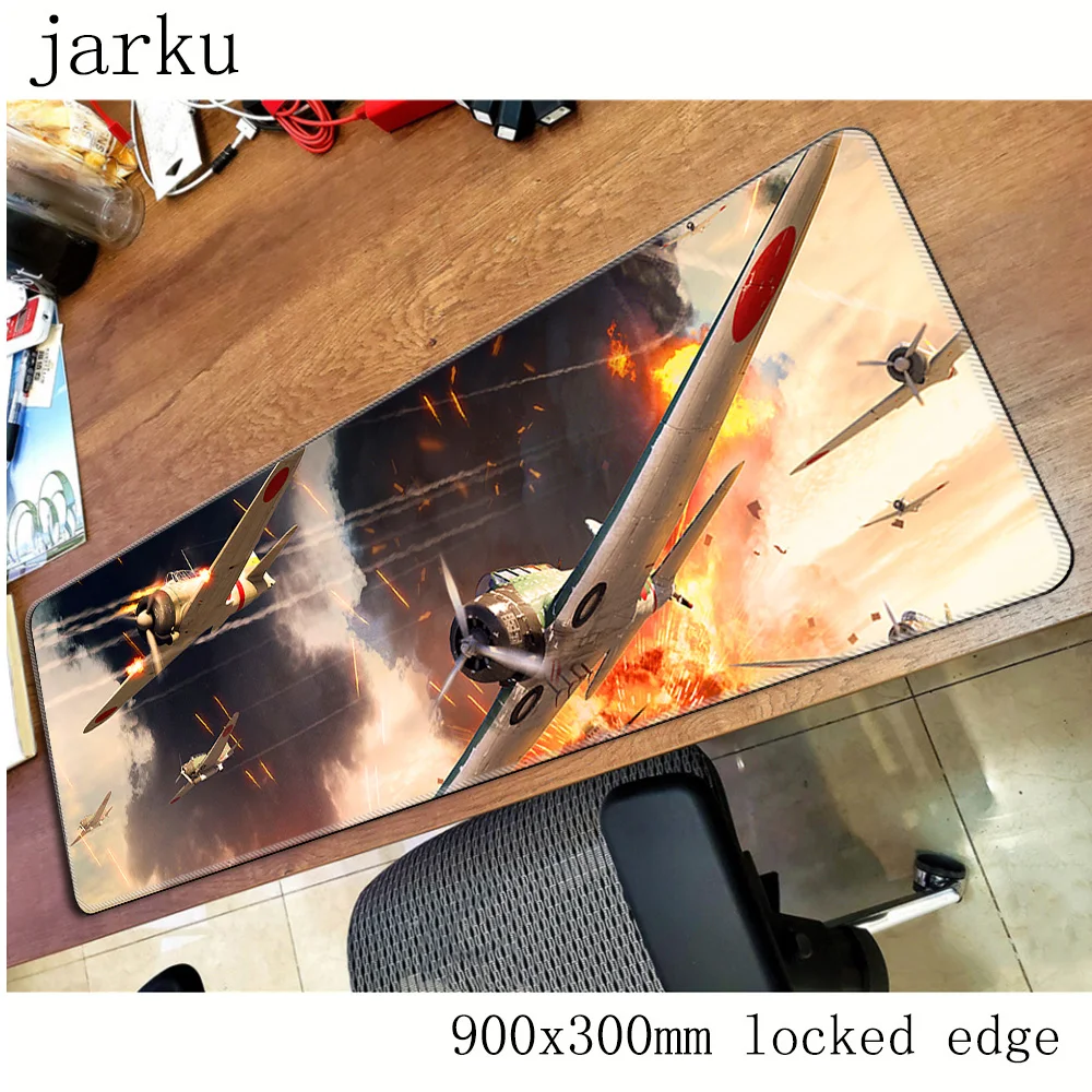 Игровой коврик для мыши war thunder 900x300x2 мм большой высококачественный эргономичный