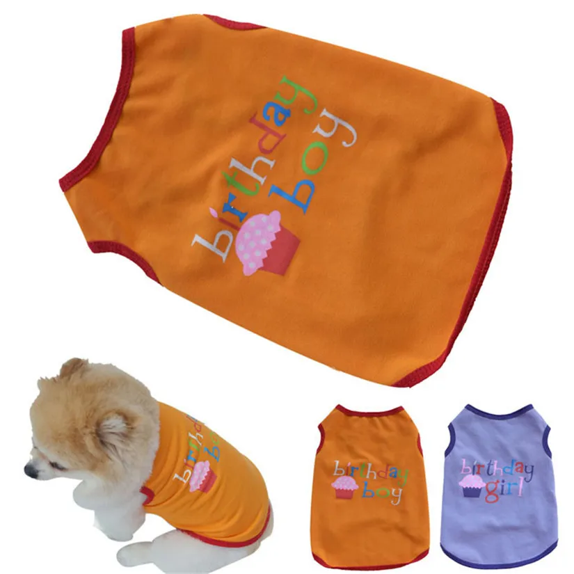 Новинка 2017 модная летняя одежда для домашних животных щенков собак и кошек жилет