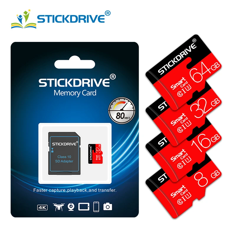 Высокоскоростная карта Micro SD 32 Гб 64 ГБ 16 ГБ 8 ГБ карта памяти класс 10 UHS-1 TF карта Micro sd флэш SD карта 4 Гб класс 6 мини Sd карта