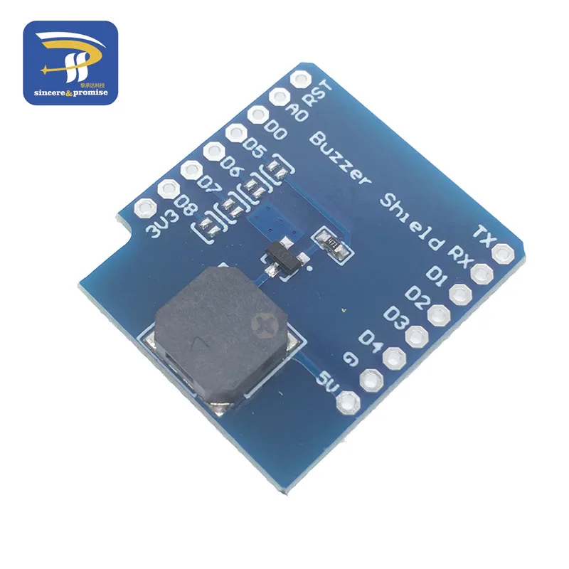 Щит зуммера V1.0.0 ESP8266 D1 mini для модуля Arduino wemos интеллектуальная электроника |