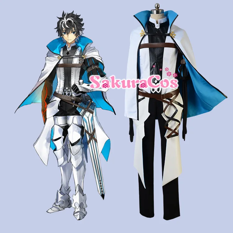 

[Customized] Anime Fate/EXTELLA LINK Charlemagne Ballte Uniform Ver Cosplay Costume For Men Halloween Free Shipping New 2019.
