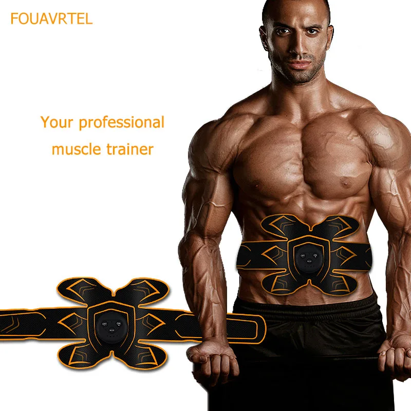 EMS стимулятор мышц тренажер для брюшного пресса AB Тонер пояс оборудование