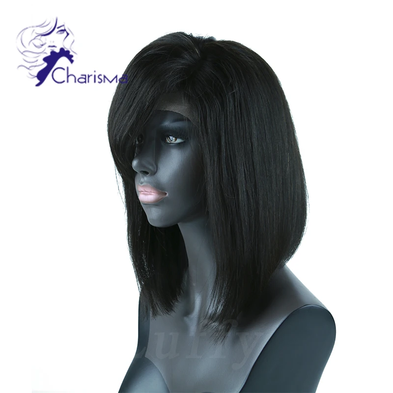 Короткие Волосы Боб Парики Бразильского Виргинские Человеческих Волос Парик