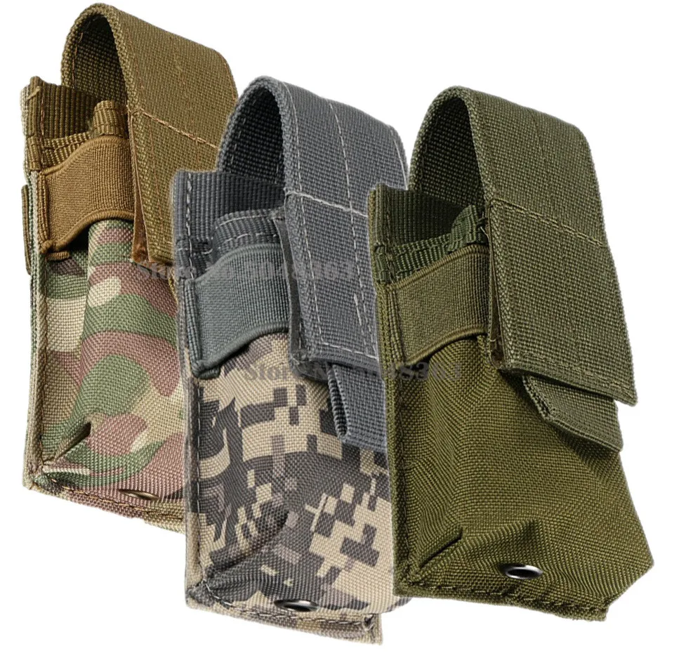 Molle тактический M5 вспышка светильник чехол Фонарь держатель Чехол Одноместный