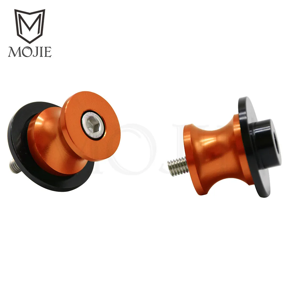10 мм катушки Swingarm Слайдеры для мотоциклов Kawasaki ER 6N ER6N 2006 2016 2007 2008 2009 2010 2011 2012 2013 2014