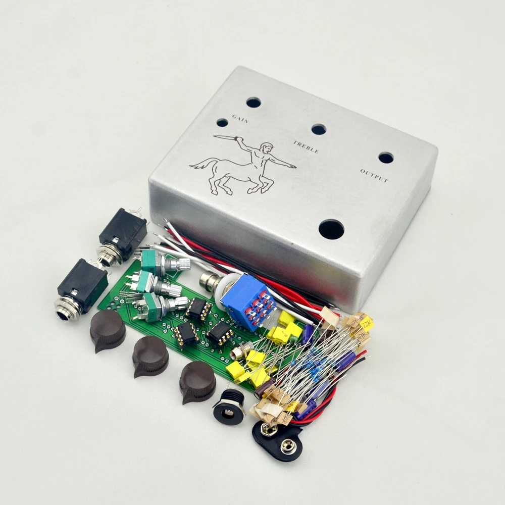 DIY Klon Centaure Overdrive педаль все комплект с 1590BB коробка klon centaure PCB| |