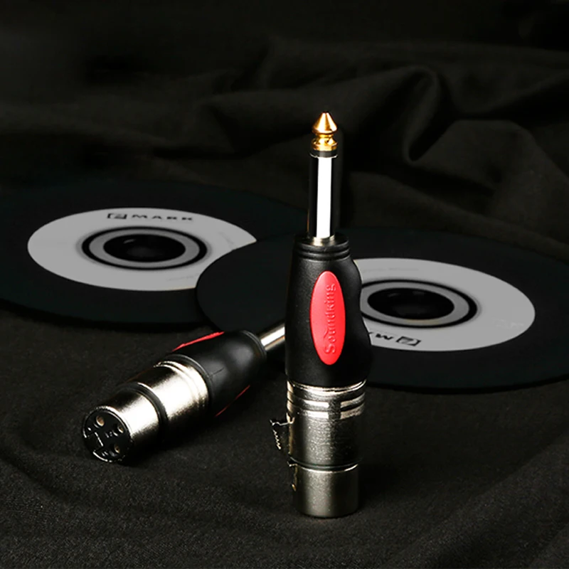 Soundking XLR гнездовой до 6 35 мм разъем свинцовый адаптер микрофон ЛИДЕР 3pin Женский