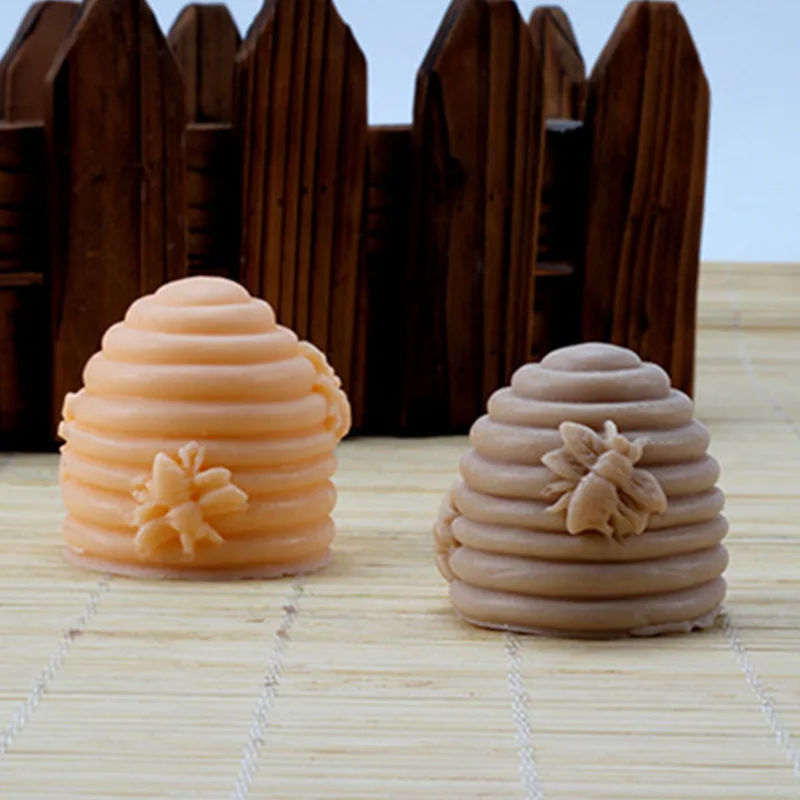 Luyou 3D пчелами для маленьких девочек ручной работы мыло формы торт с глазурью