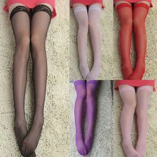 Прямая поставка женские модные сетчатые чулки привлекательные до колена
