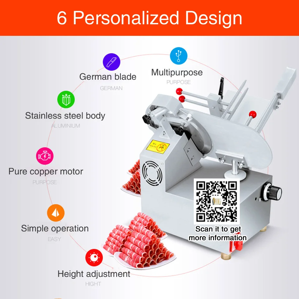 Коммерческий слайсер для мяса продажи овощей kicthen стандарт GMP|Электрические