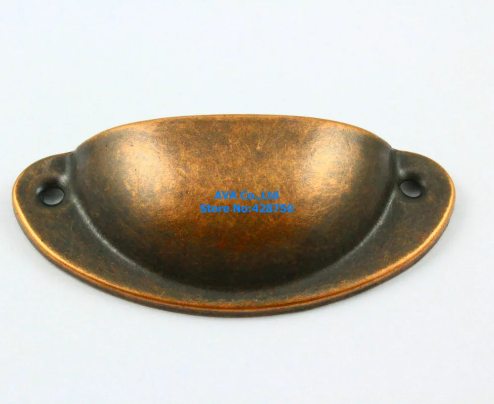 Античная Медная ручка для мебели 20 шт. шкафа ювелирных изделий корпуса выдвижной