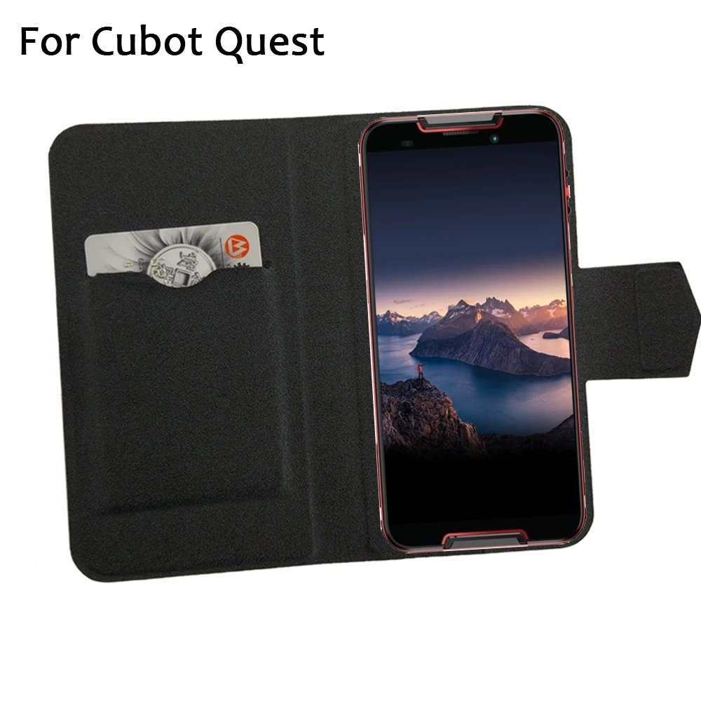 5 цветов лидер продаж! Cubot Quest кожаный чехол для телефона заводская цена защитный