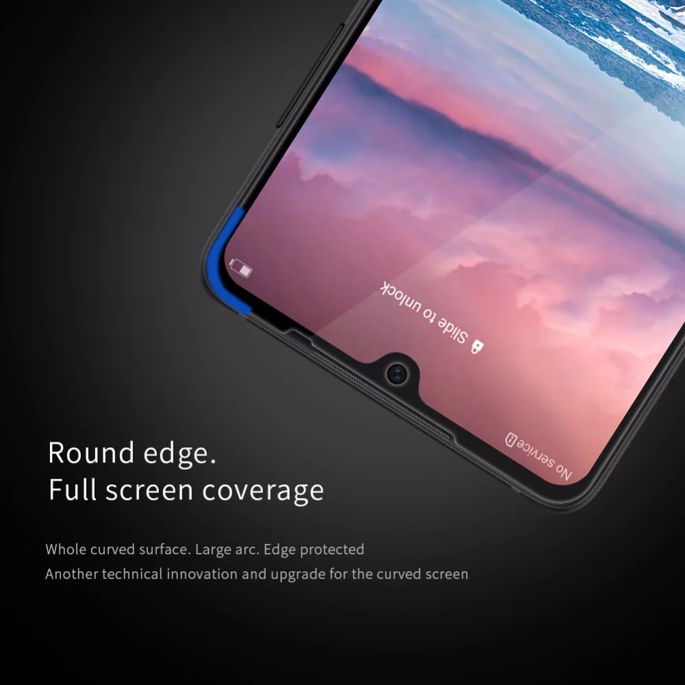 Huawei P30 закаленное стекло с полными краями Защитная пленка NILLKIN XD CP + MAX для защиты
