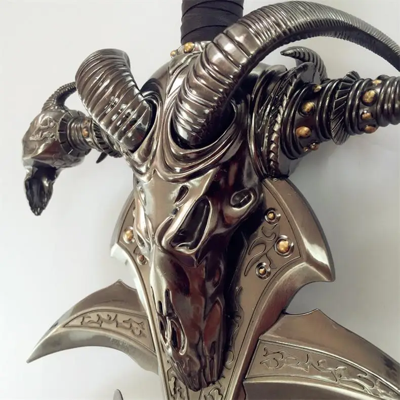 Металлический Косплэй оружие Frostmourne меч модель бесшовного Изделия из металла 120