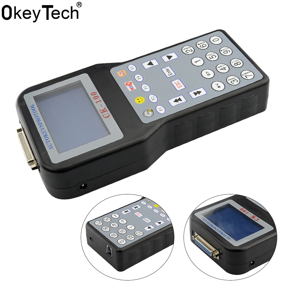 OkeyTech автомобильный ключевой программист CK-100 V99.99 Высокое качество Профессиональный Авто ключевой программист 7 Язык необязательно для Mulit-марка автомобиля