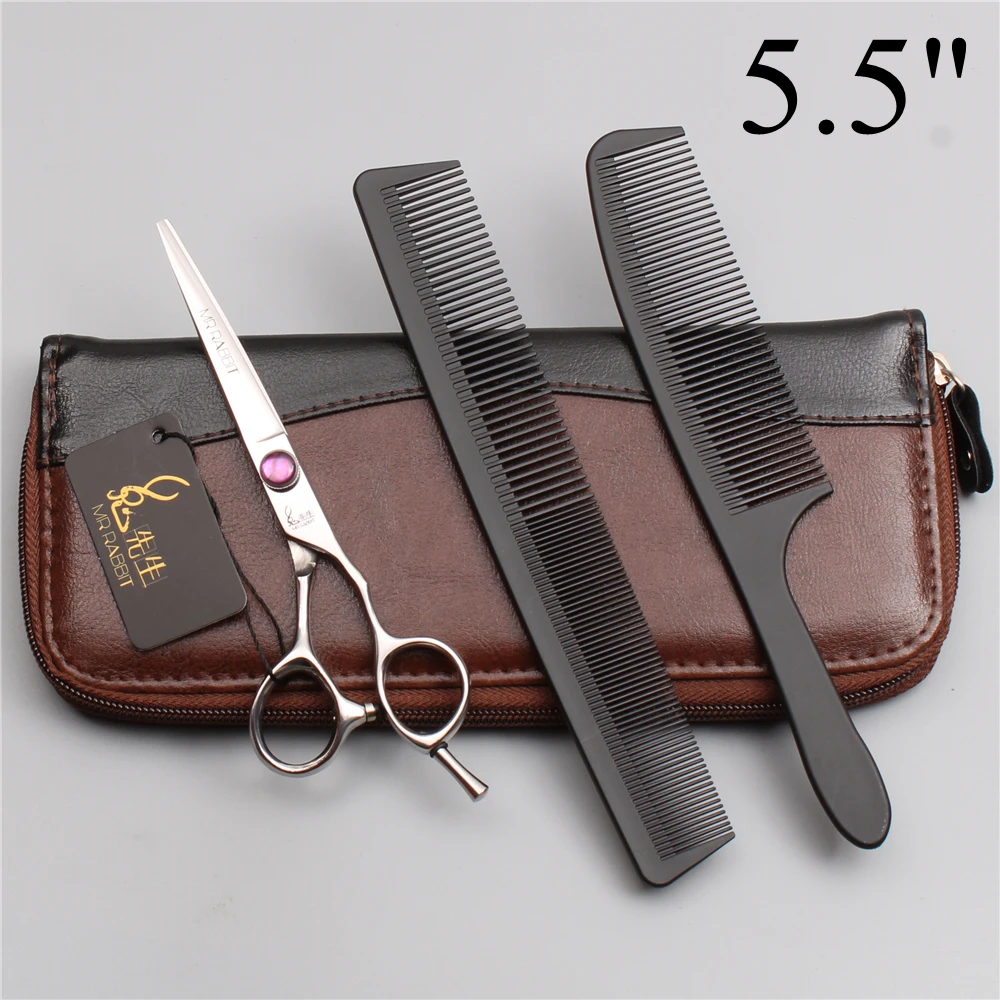 5 &quot5 5&quot 6 &quotJP 440C Mr Rabbit Парикмахерская Профессиональная парикмахерская ножницы