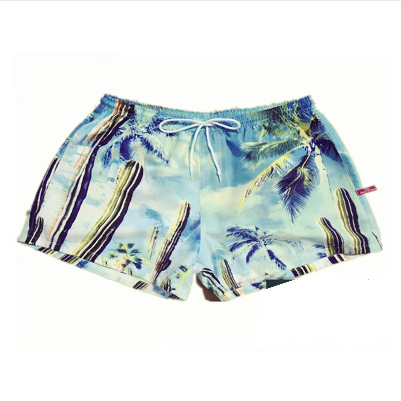 Мужские быстросохнущие пляжные шорты бордовые для серфинга и купания боксерские