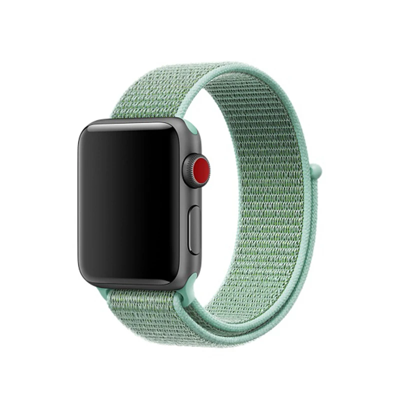Последние обновления Тканые нейлоновые Ремешки для наручных часов iWatch Apple Watch Sport