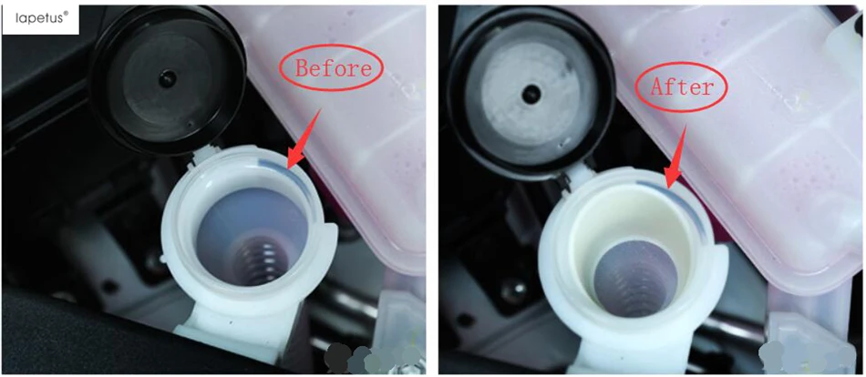 

Lapetus Accessories For Toyota Rav4 Rav 4 2014 - 2018 Cleaning Water Wiper Tank Filter Net Molding Cover Kit Trim Plastic