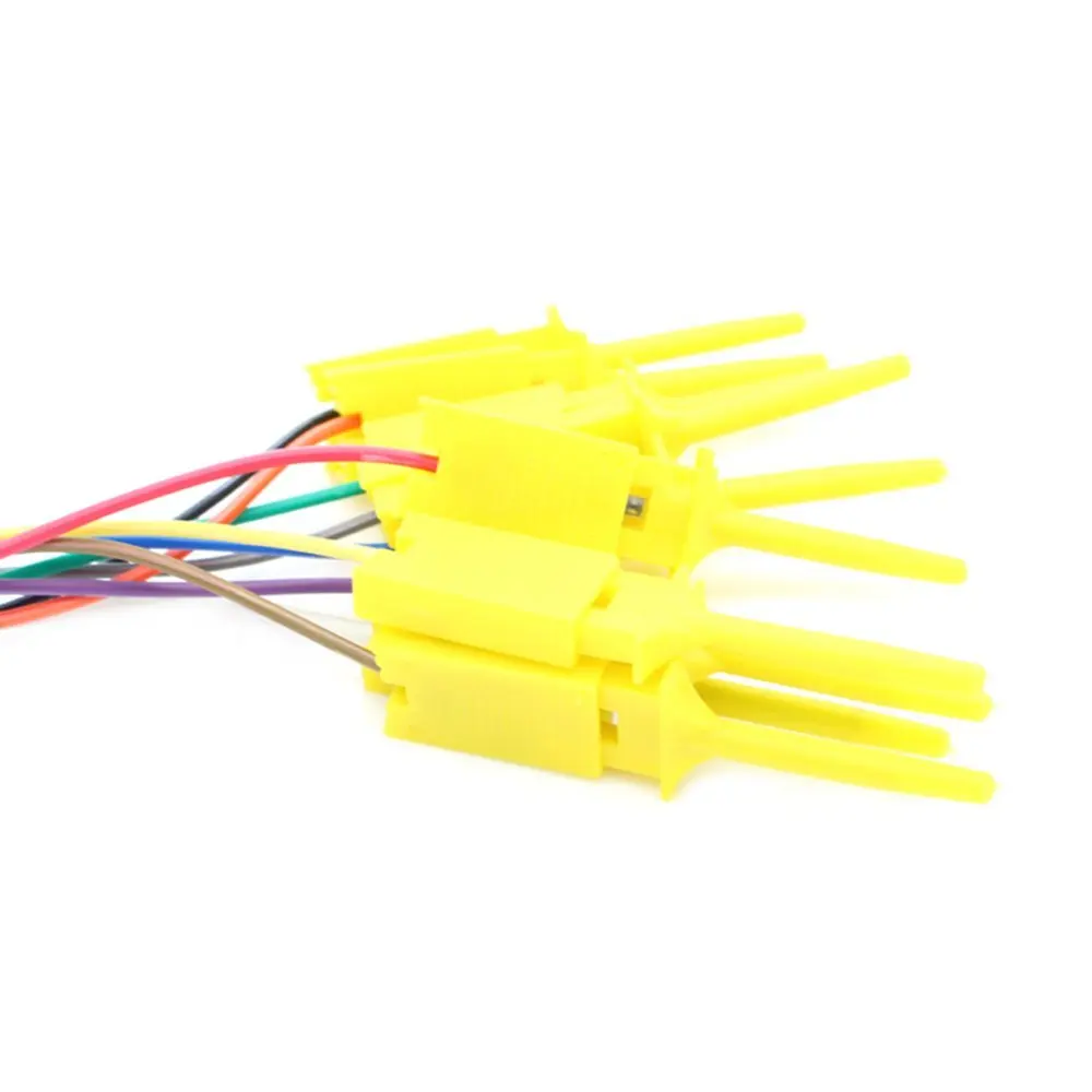 8CH качество Тест Крюк Клип Логический анализатор Тестовая папка для USB Saleae 24